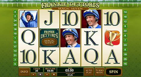 Frankie Dettori's Magic Seven Online Slot Game