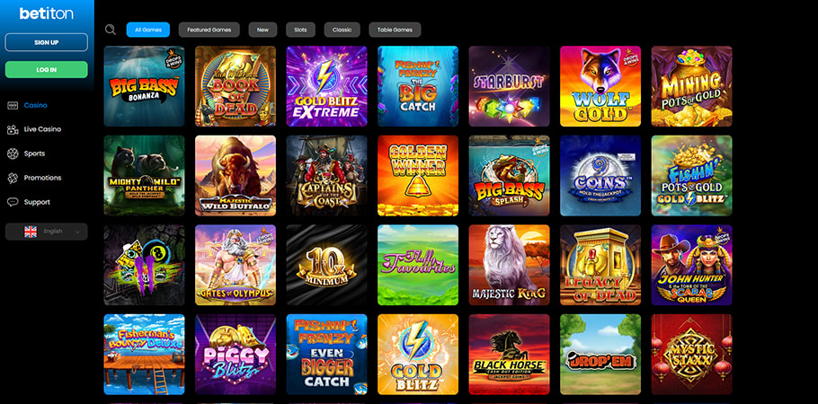 Review of the Betiton Casino Online Platform in the UK