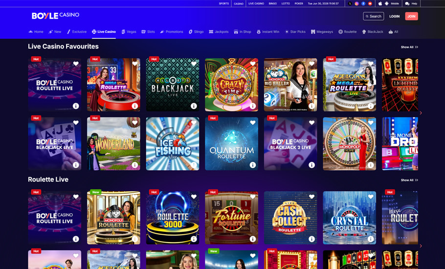 Review of the Boylesports Casino for UK Players