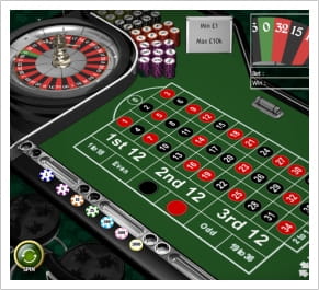 Classic European Roulette Game