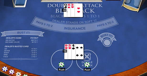 Play Double Attack Blackjack for Free