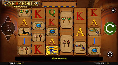 Eye of Horus Megaways Online Slot Game