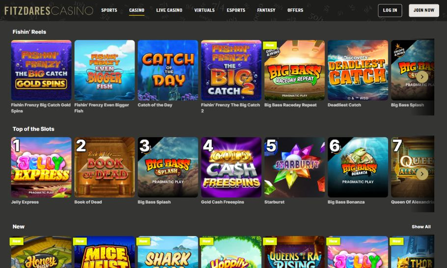 Review of the Fitzdares Casino Online Platform in the UK