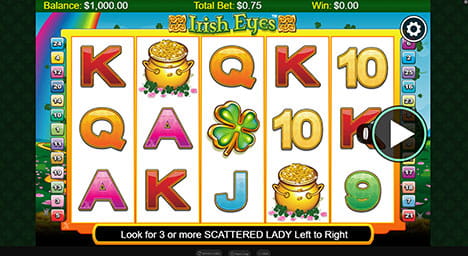 Irish Eyes Online Slot Game