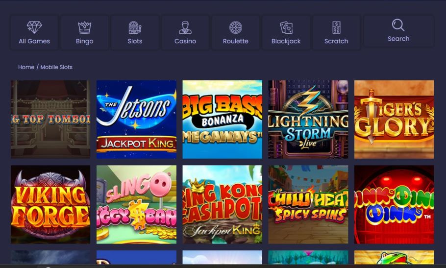 Review of the Jackpot Mobile Casino Online Platform in the UK