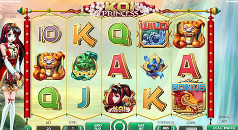Koi Princess Online Slot Game