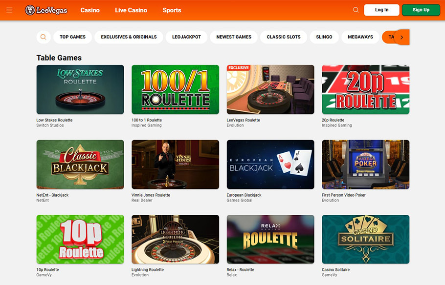 Review of the LeoVegas Casino Online Platform in the UK