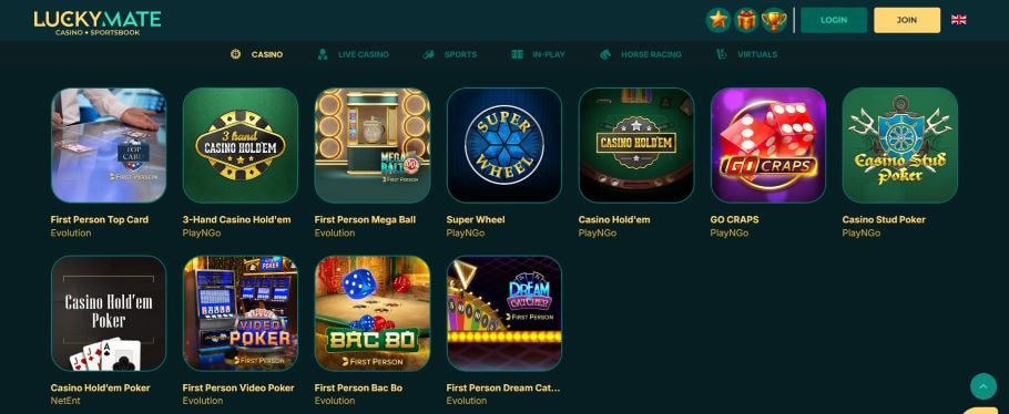 Review of the LuckyMate Casino Online Platform in the UK