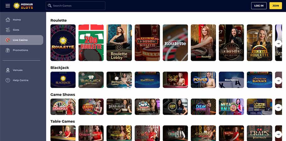 Review of the MERKUR SLOTS Casino Online Platform in the UK