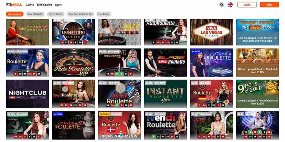 Review of the Mr Mega Casino Online Platform in the UK