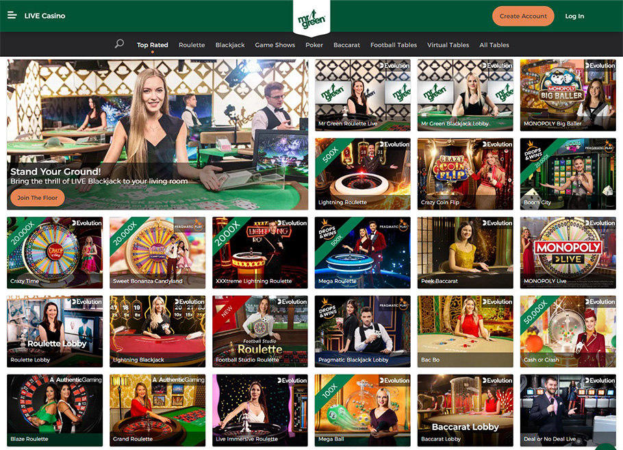 Mr Green Casino Review for UK Players ️ Games, Bonuses, Payments