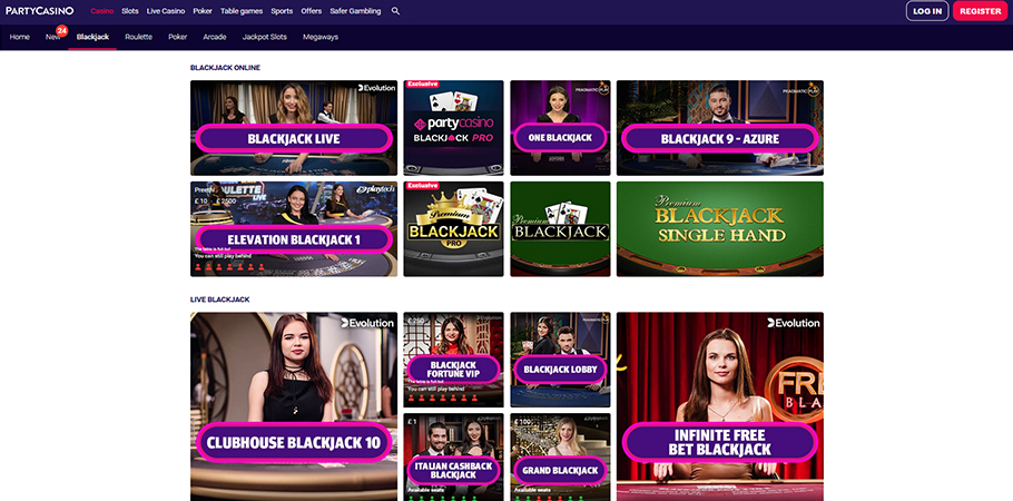 Review of the PartyCasino Casino Online Platform in the UK