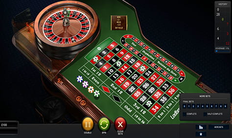 Overview of Premium European Roulette