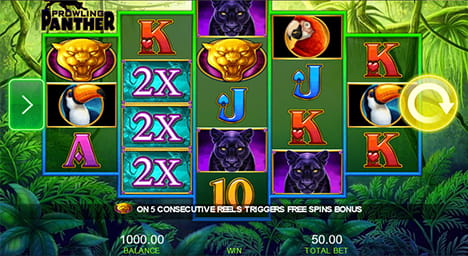 Prowling Panther Online Slot Game