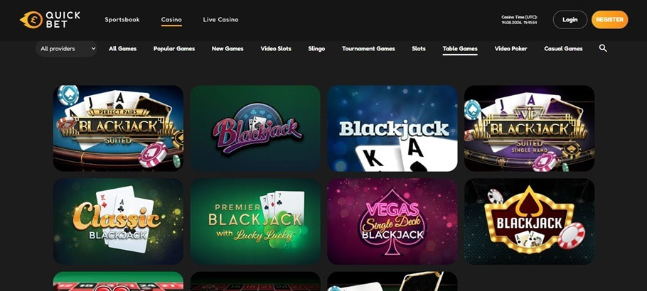 Review of the QuickBet Casino Online Platform in the UK