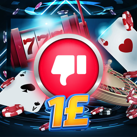 £1 Deposit Online Casino Disadvantages