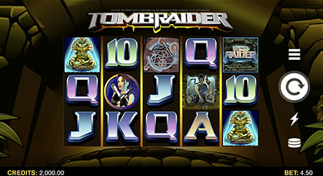 The Tomb Raider Online Slot Game