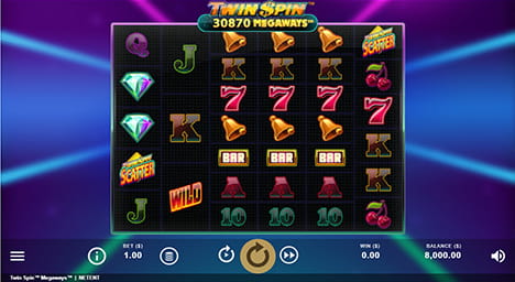 Twin Spin Megaways Online Slot Game