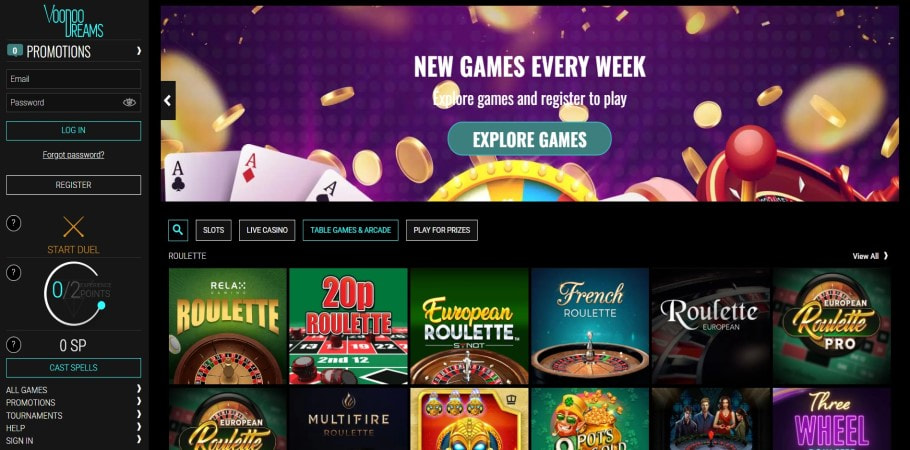 Review of the VoodooDreams Casino Online Platform in the UK