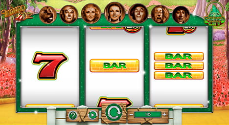 Wizard of Oz Emerald City Online Slot Game