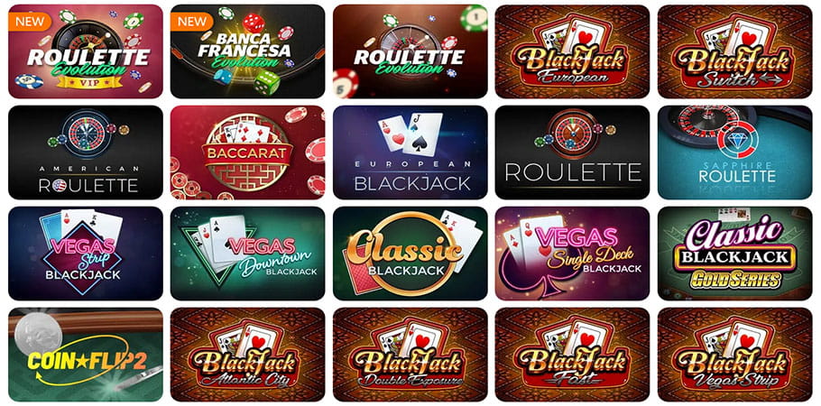 The Casino Game Selection Available at ZetBet